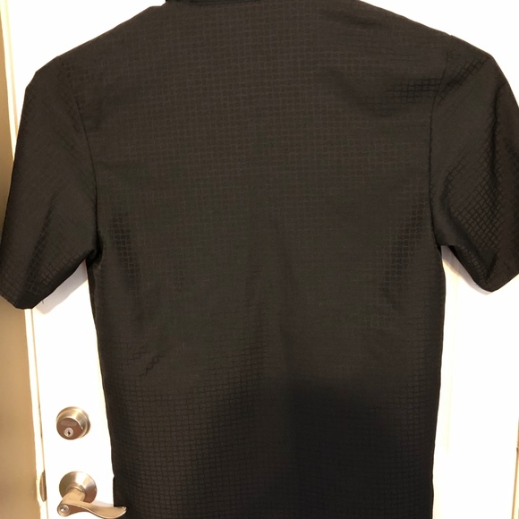 Vitaliano Blk Button Front Cloth Button Polyester - Picture 4 of 4